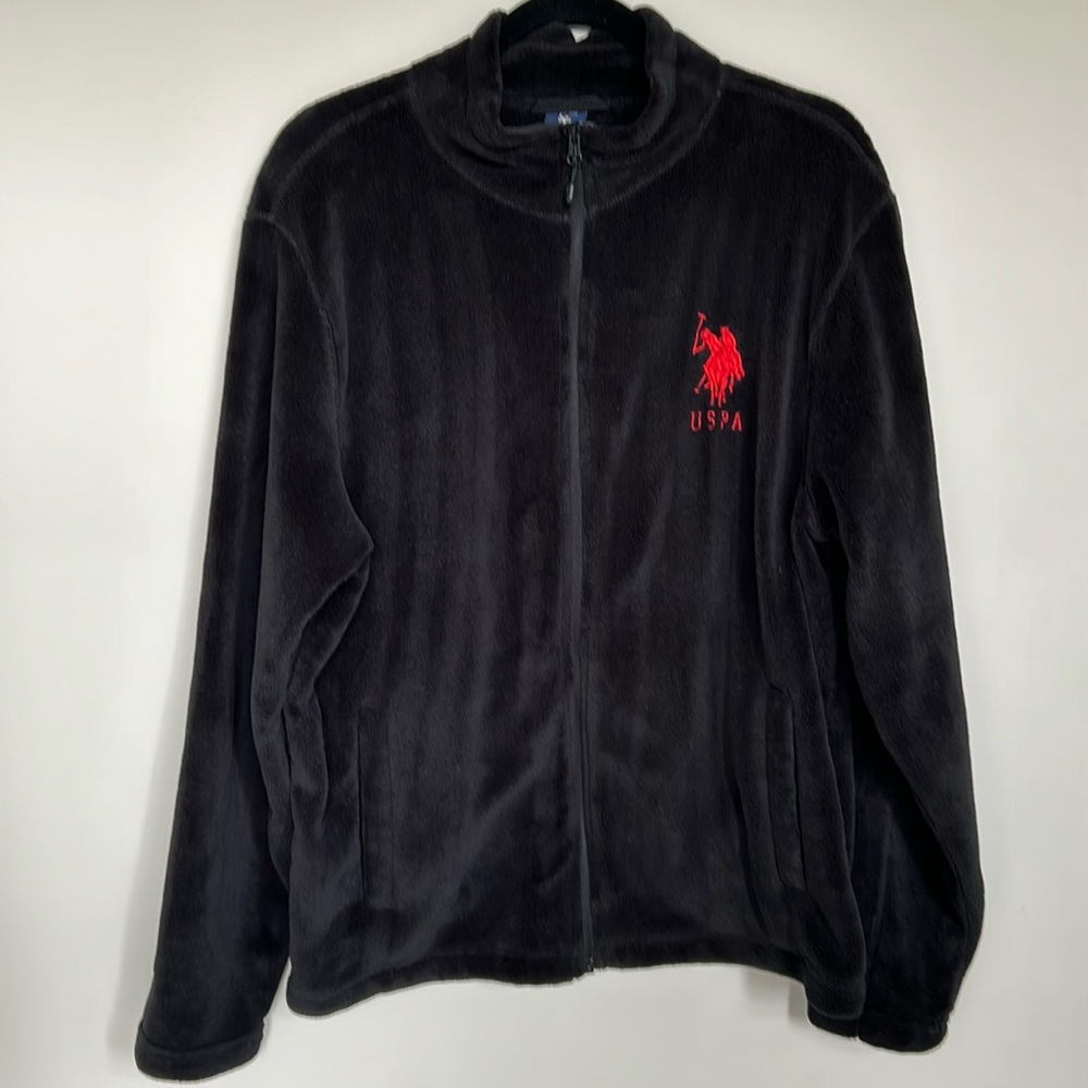 US Polo Assn zip up sweater